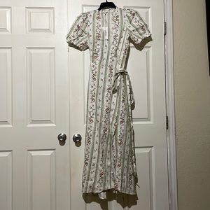 Reformation Weiss linen in Heath dress size medium